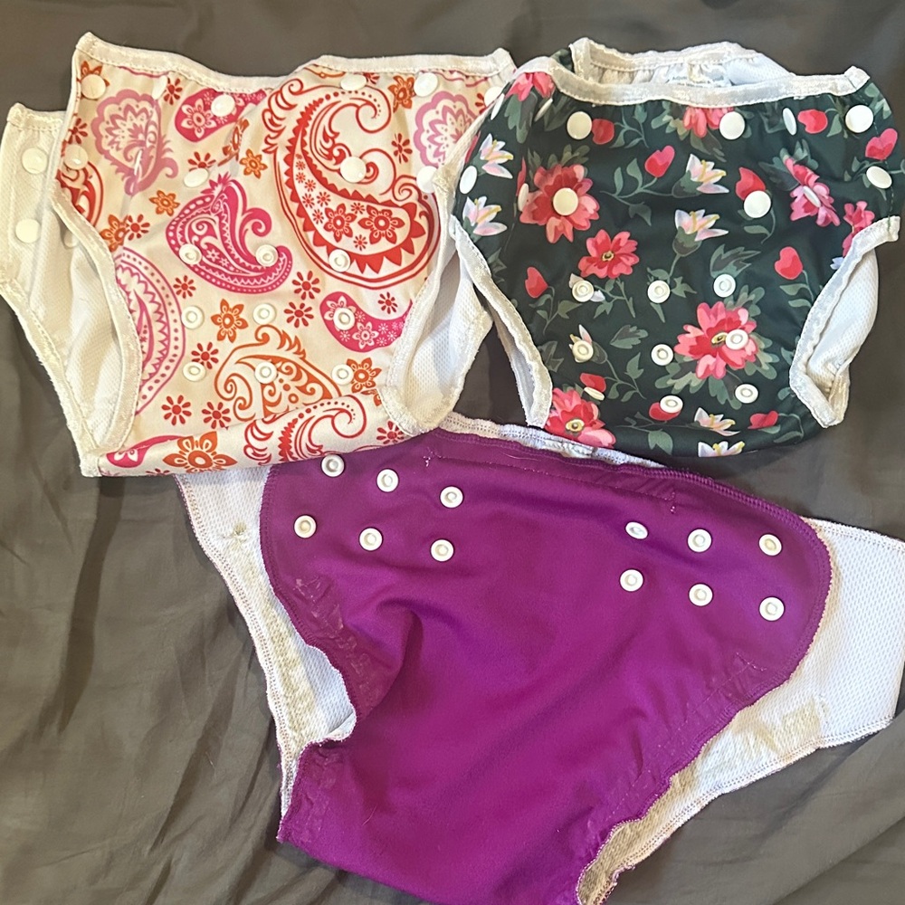 Floral and Paisley Kids Reusable Diaper Covers